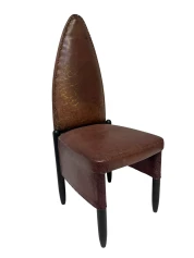 Art Deco Amsterdamse School High-Back Side Chair by Michel de Klerk, 1916/1925